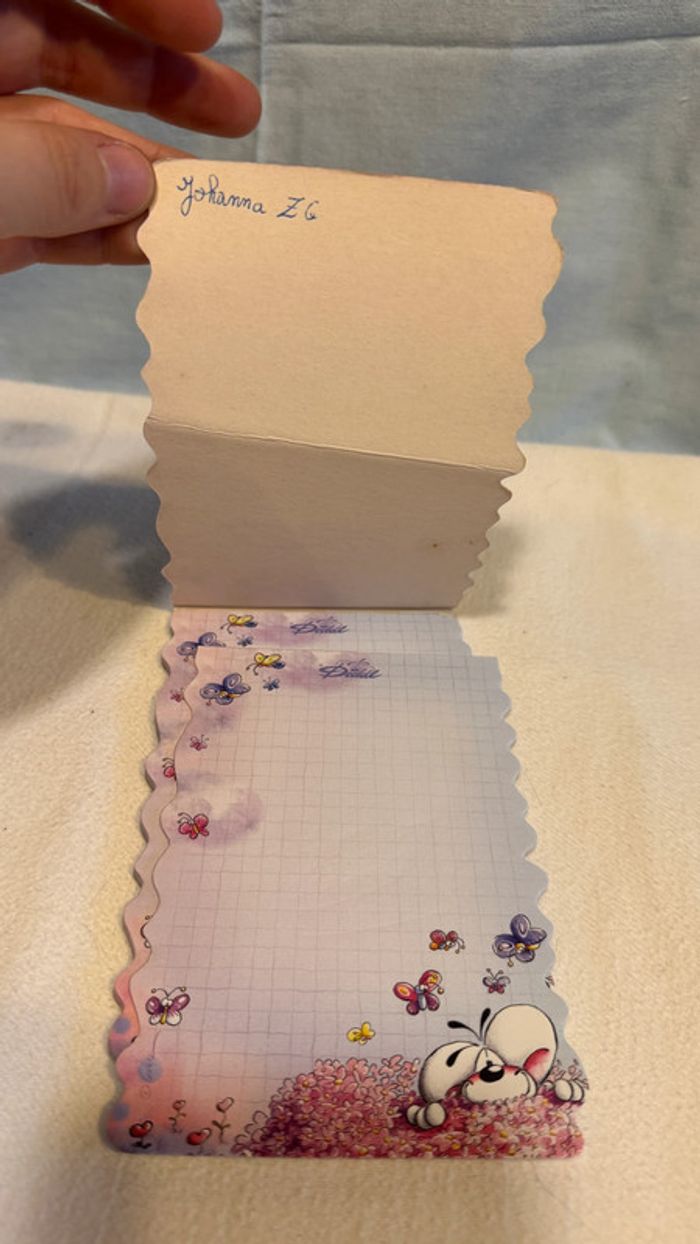 Bloc note Diddl puzzles rose - photo numéro 6