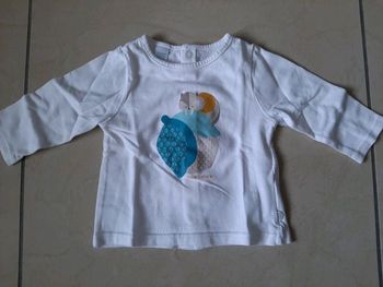 Tee shirt manches longues fille 3 ans