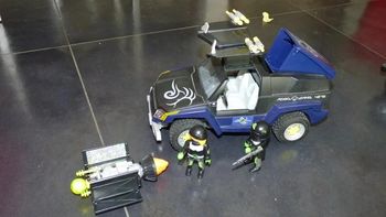 buggy playmobil top agent 4878