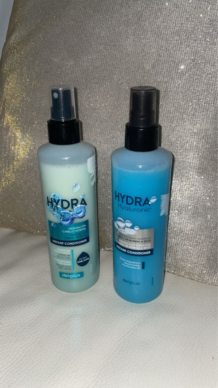 Deliplus - Duo Sprays Hydratants Cheveux - 250ml - Bleu/Vert - photo numéro 2