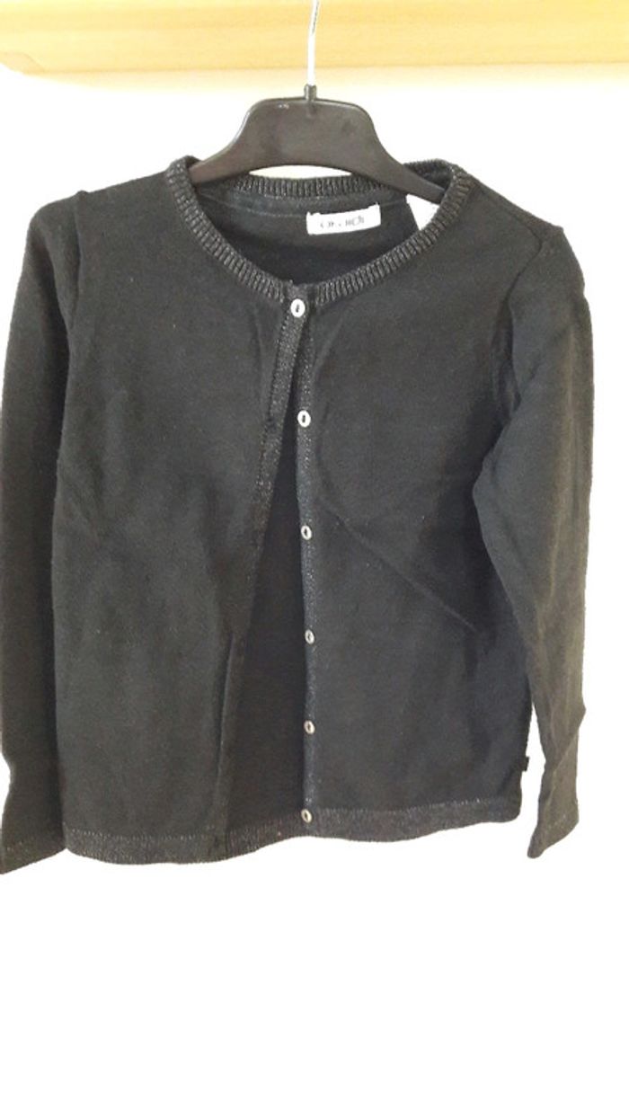 Gilet fin noir