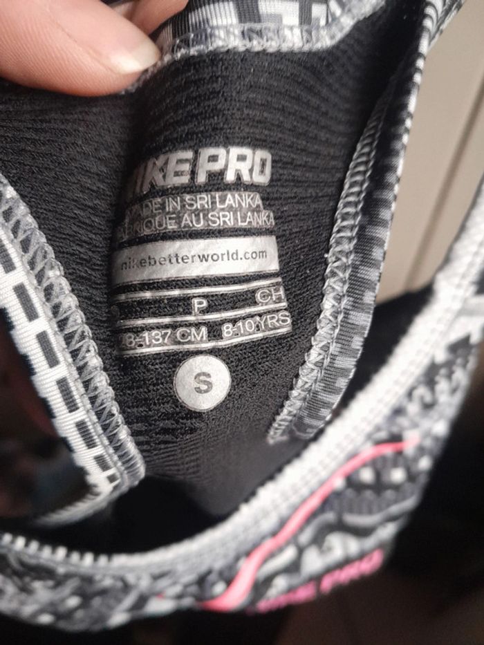 Brassière sport nike 8-10ans 👧 - photo numéro 3