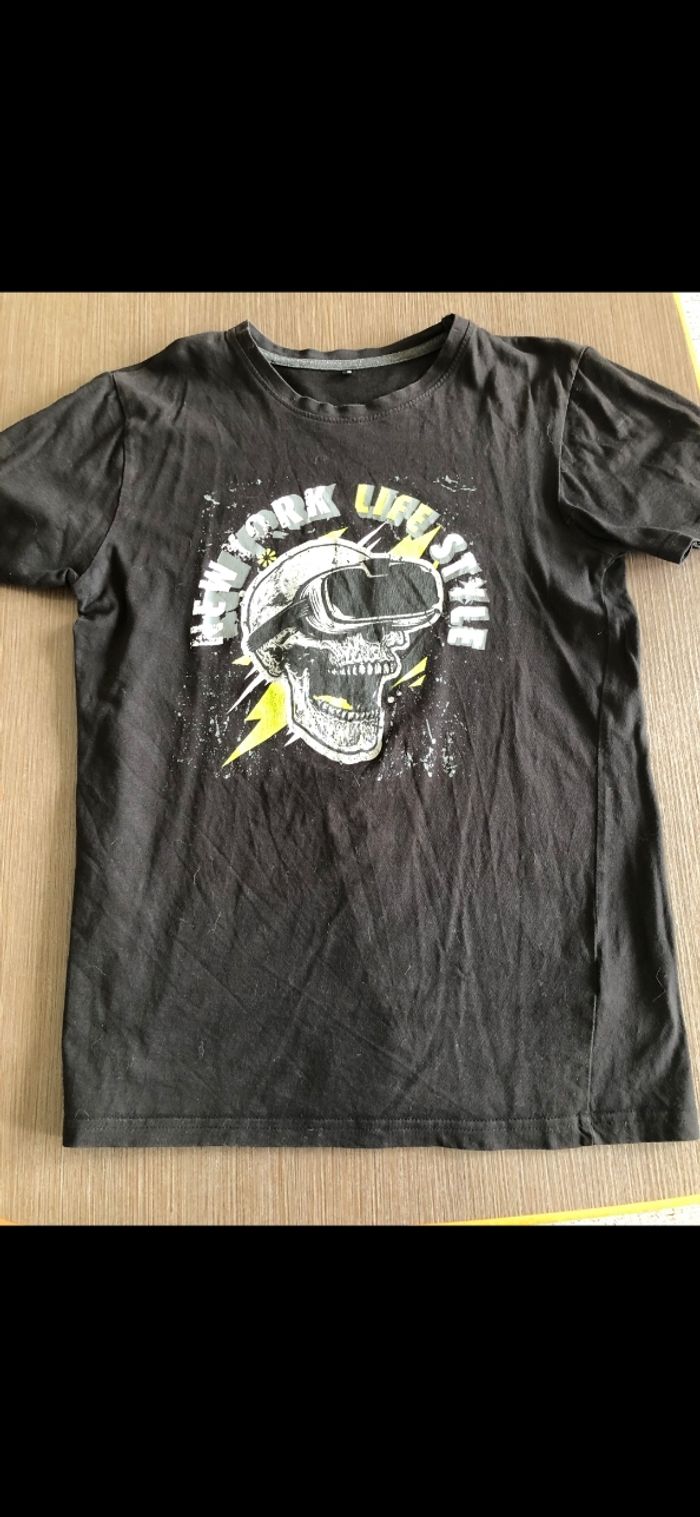 Tee shirt manches courtes homme garçon kiabi S 16 ans