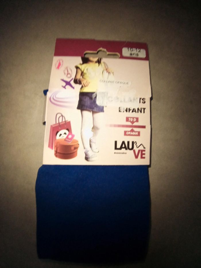 Paire de collants fille 10/12 ans neuf 🔂