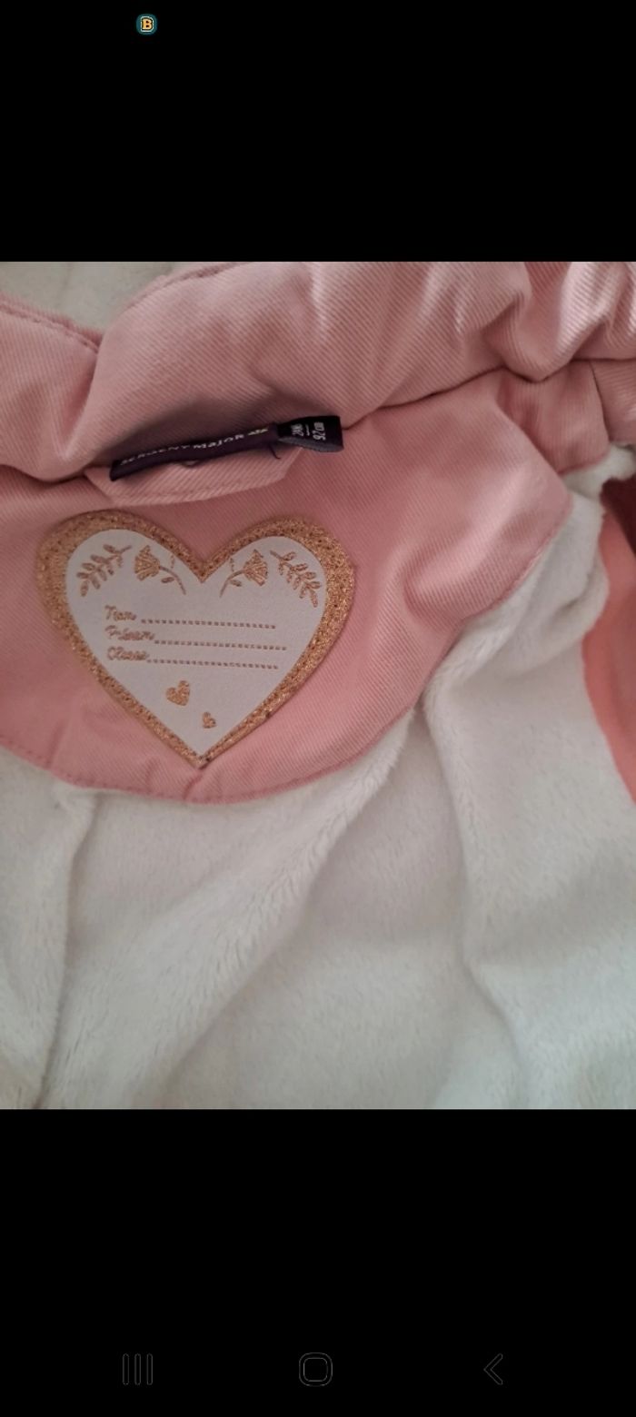 Doudoune manteau rose Sergent Major 2 ans - photo numéro 9