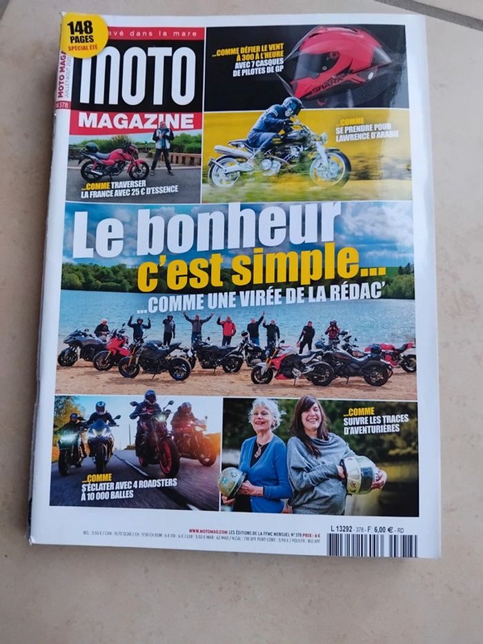 Lot moto magazine année 2021 - photo numéro 5