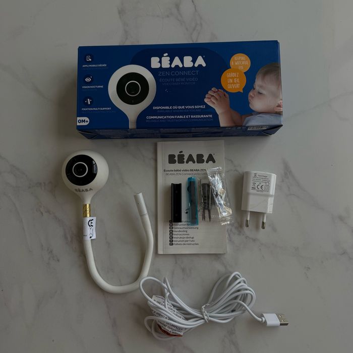 Caméra de surveillance pour bébé de la marque BEABA modèle Zen Connect. - photo numéro 2