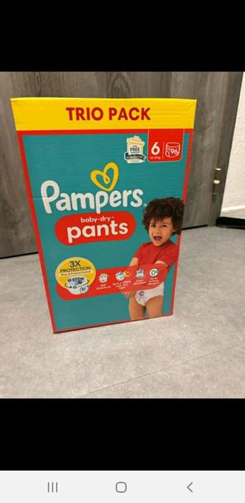 32 euro triopack pampers pant taille 6