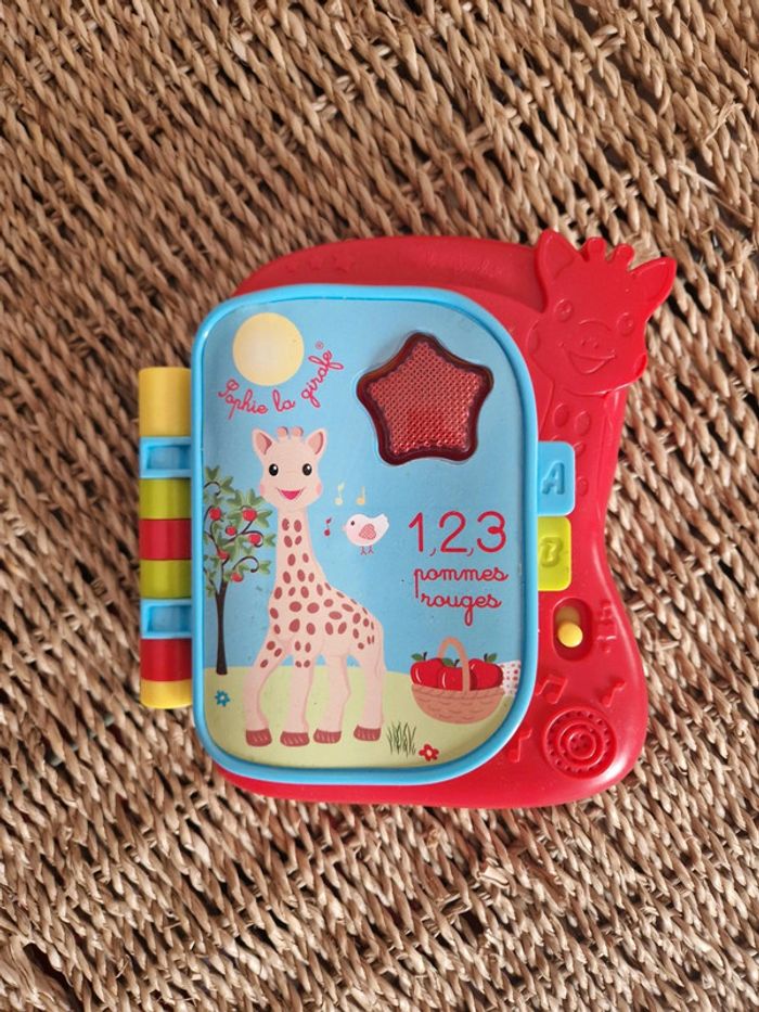 Livre musicale et lumineux Sophie la girafe 🦒