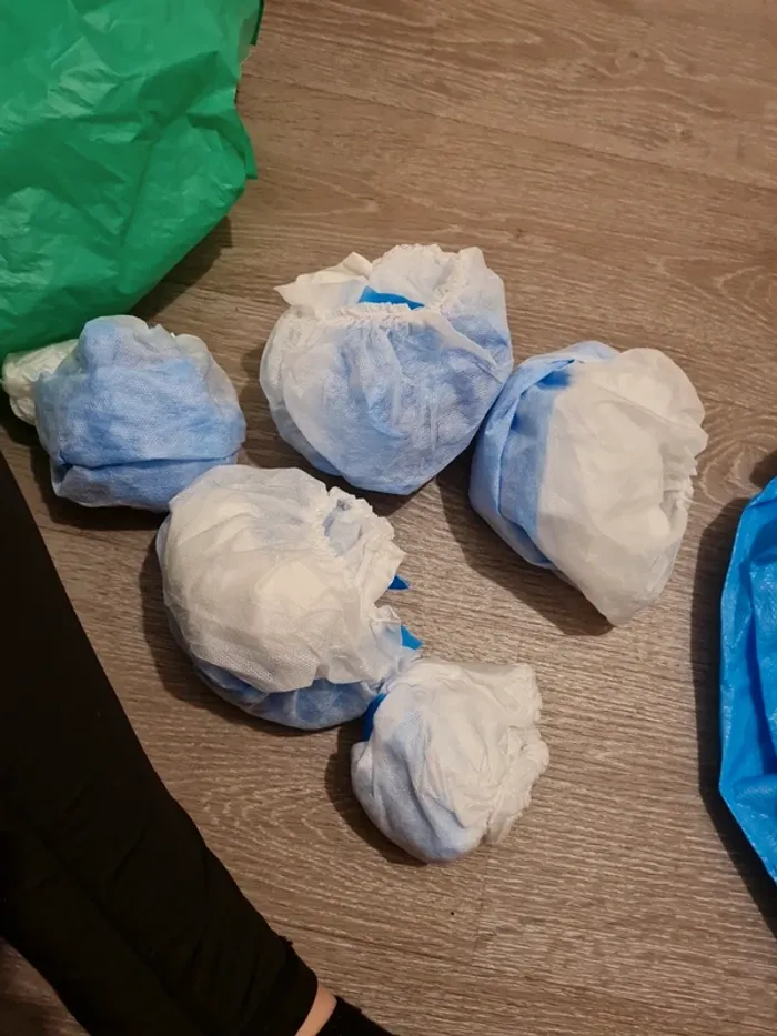 Lot de 6 paires de sur chaussures - photo numéro 2