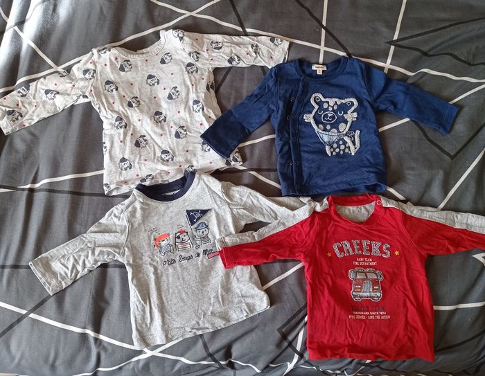 Lots tee-shirt 3 mois - photo numéro 2