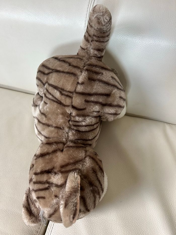 Grande peluche tigron 36 cm tommytoys - photo numéro 8