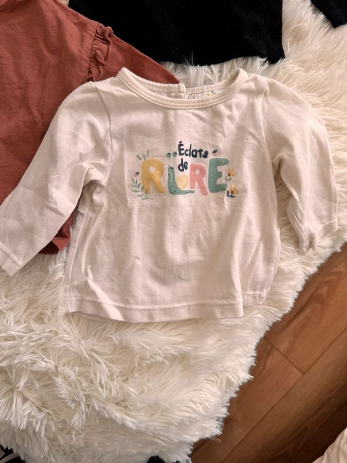 Lot de 3 haut manches longues - photo numéro 2