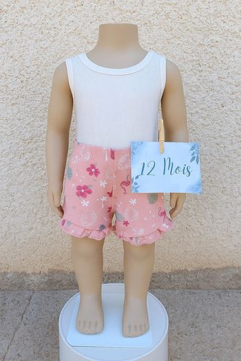 Short 12mois Pat et Ripaton