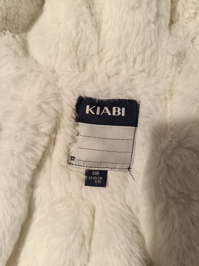 Manteau d’hiver bébé – Kiabi (6 mois) - photo numéro 4