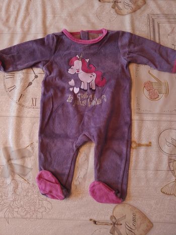 Grenouillère pyjama 3 mois