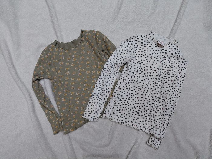 Lot de 2 tee shirt manches longues