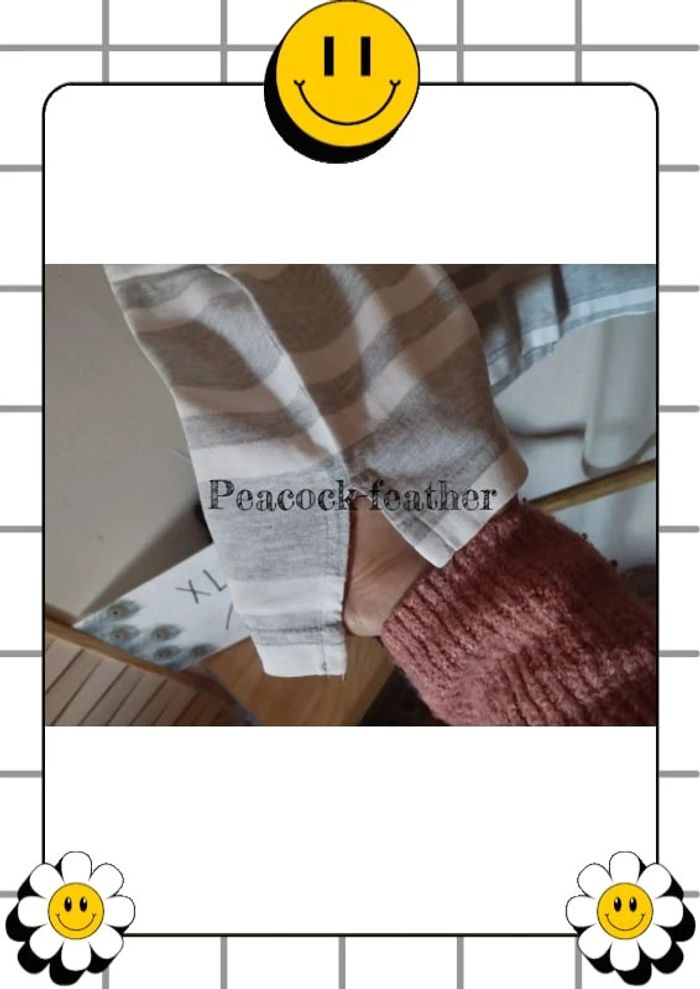 Polo rayé gris homme xl - photo numéro 5
