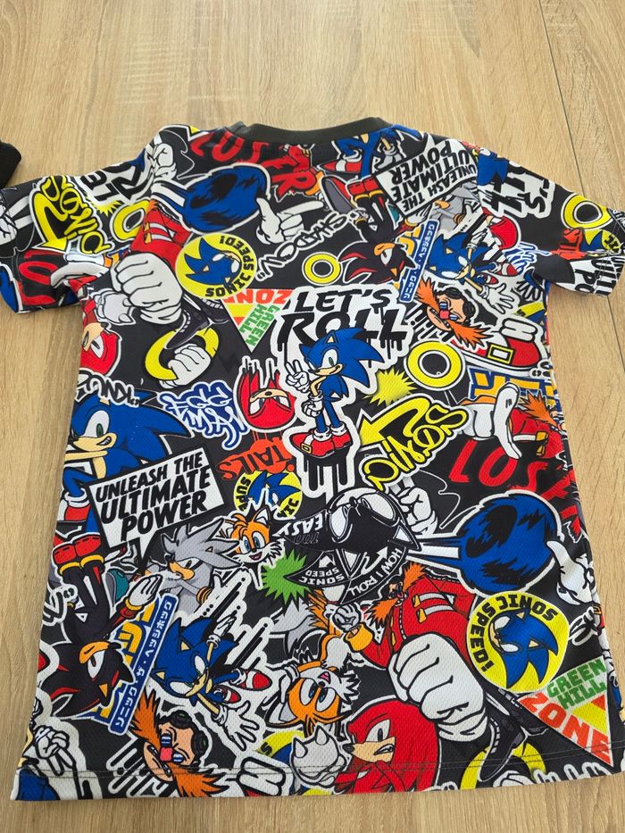 T-shirt sonic - photo numéro 2