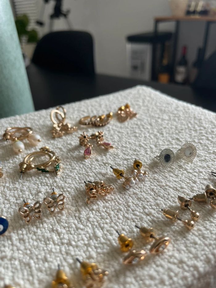 Lot 26 paires boucles d’oreilles - photo numéro 5