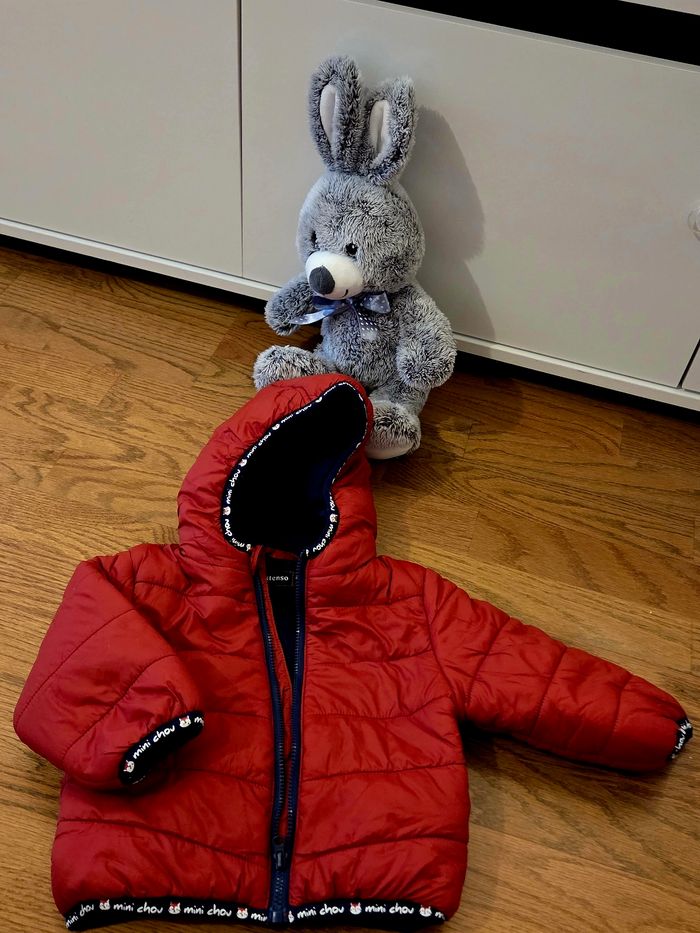 Doudoune chaude imperméable garçon 9 mois - photo numéro 3