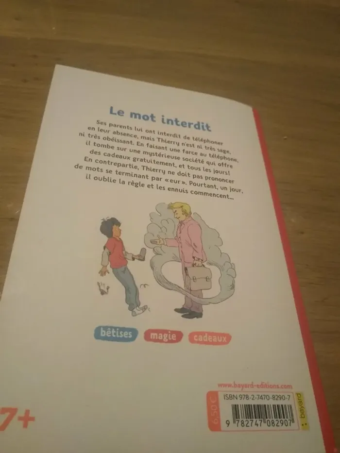 Livre " le mot interdit" - photo numéro 2