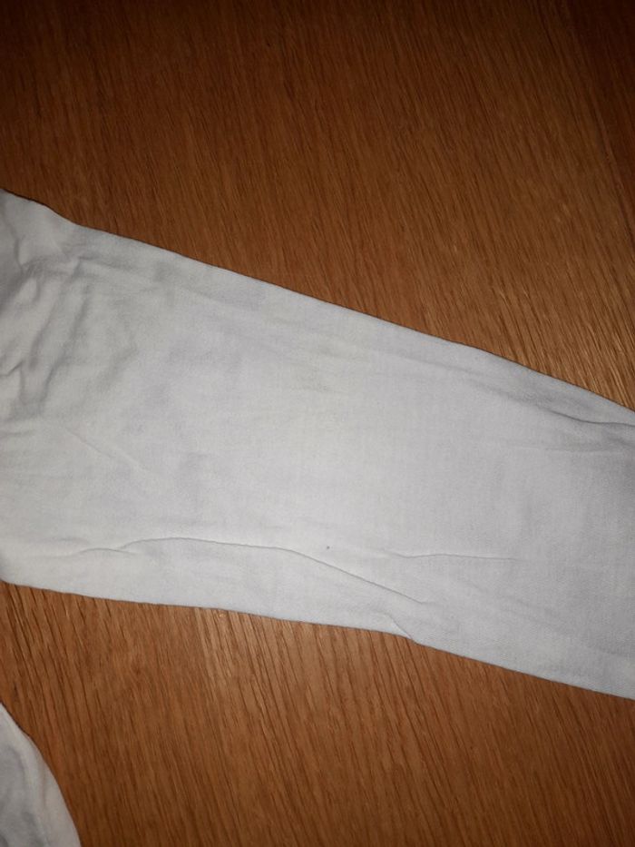 T-shirt manches longues 8 ans blanc - photo numéro 3