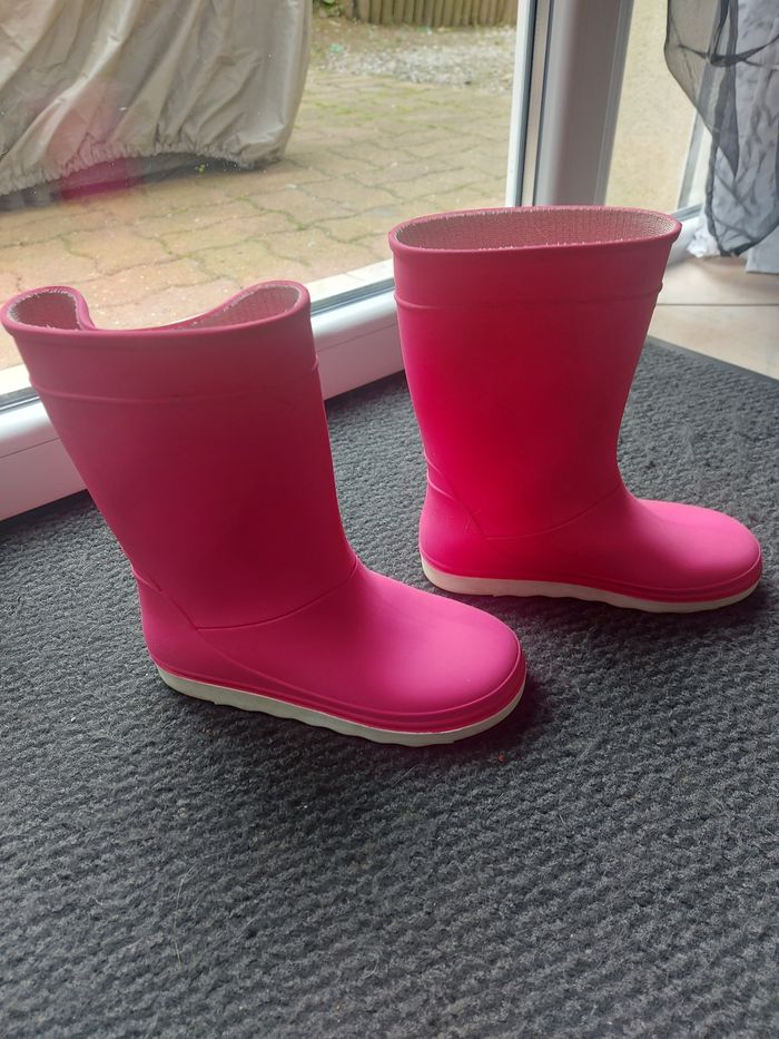 Botte de pluie rose P 30 31 - photo numéro 3