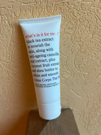crème corps thé noir