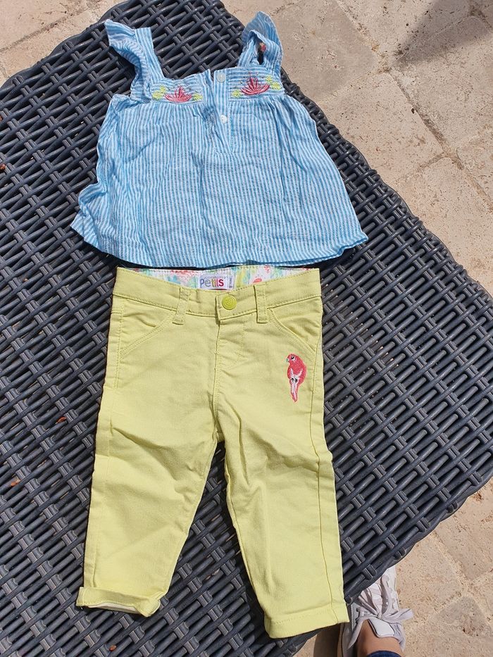 Ensemble tunique + jean