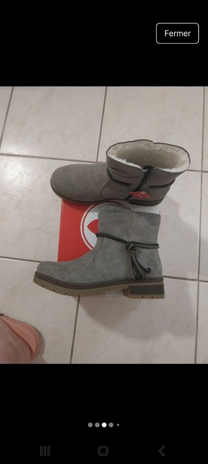 Bottines riecker taille 39 - photo numéro 3