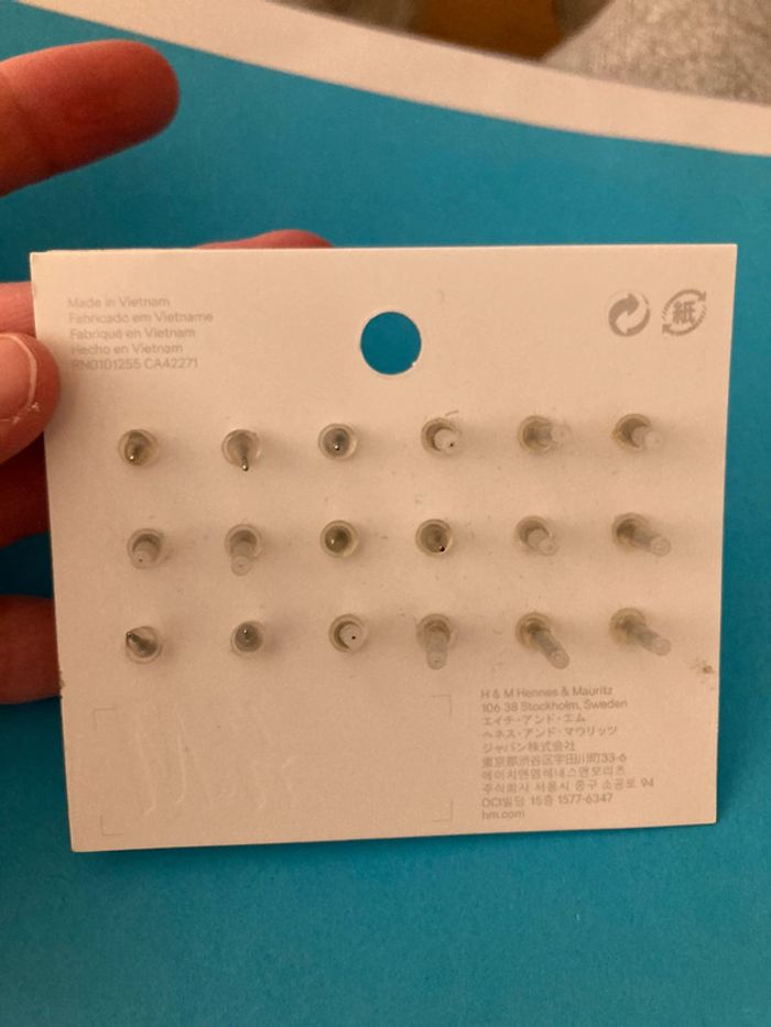 Lot de 9 boucles d’oreille - photo numéro 4