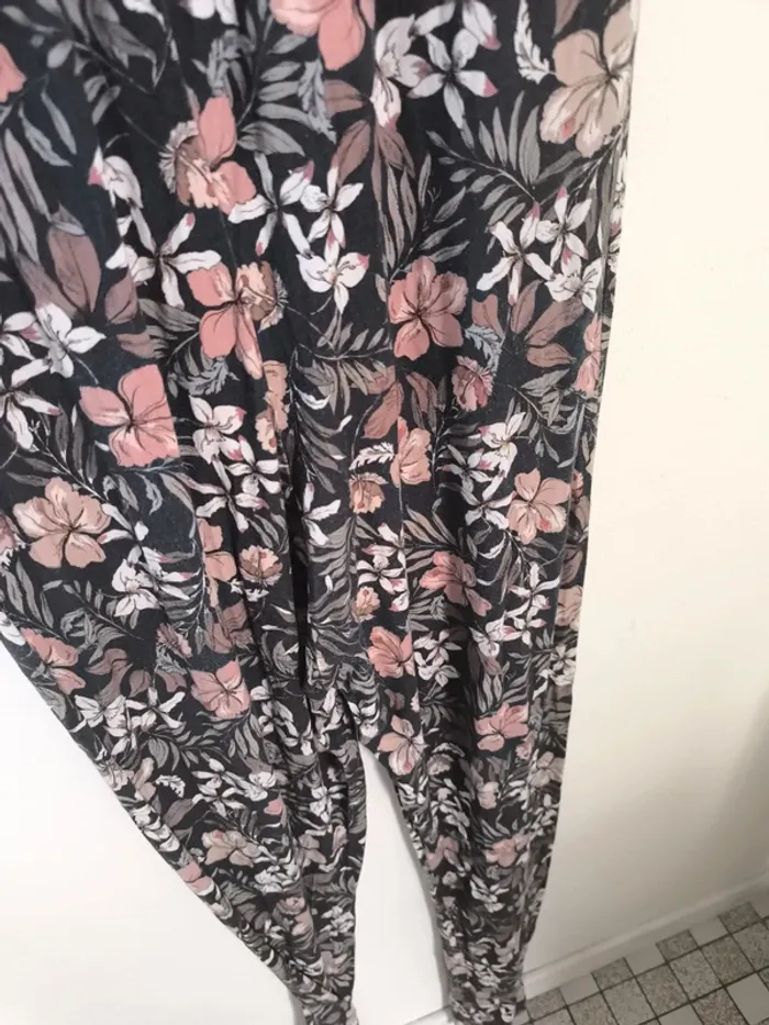 Combi-pantalon grossesse fleurie envie de fraise 38-40 - photo numéro 5