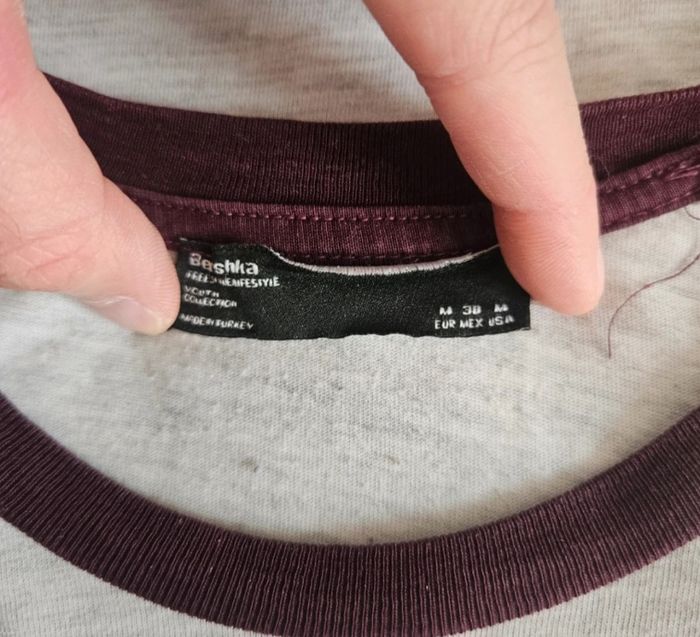 T-Shirt épaules couleur - photo numéro 5