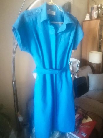 🌸Robe bleu Taille 42 "Boutique Elise" Vintage 🌸