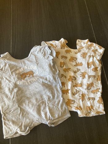 Lot de deux pyjamas short safari Vertbaudet