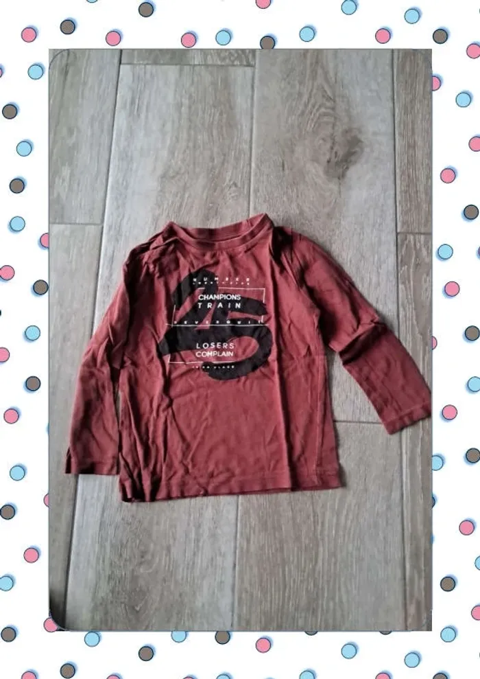 Tshirt manche longue 4 ans - photo numéro 4