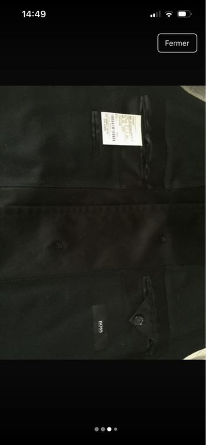 Imper homme  hiver Noir HUGO BOSS - photo numéro 3