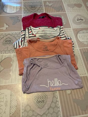 Lot vêtements fille 