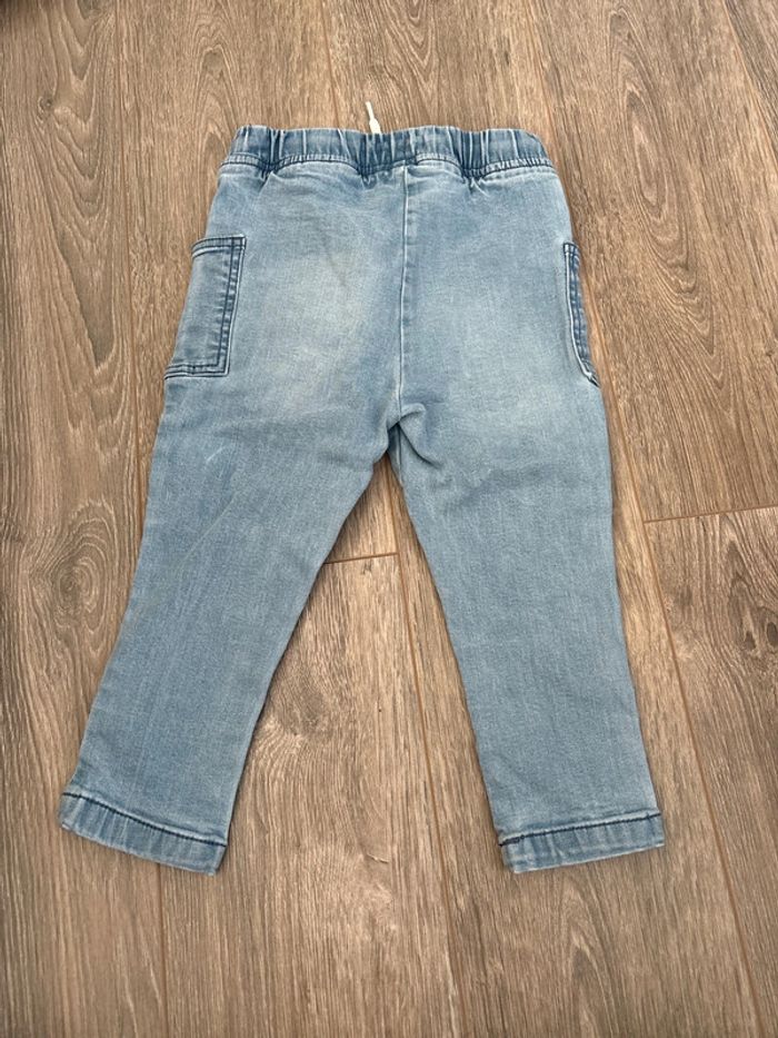 Jean élastique à la taille - photo numéro 2