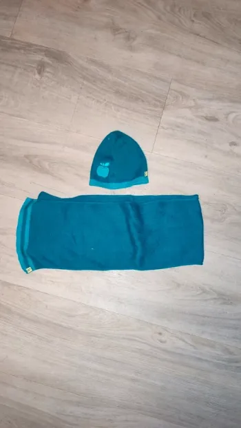 Bonnet + écharpe assortie - bébé 3/12 mois