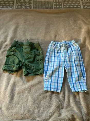 Lot Short pantalon 1 an in extenso tex baby