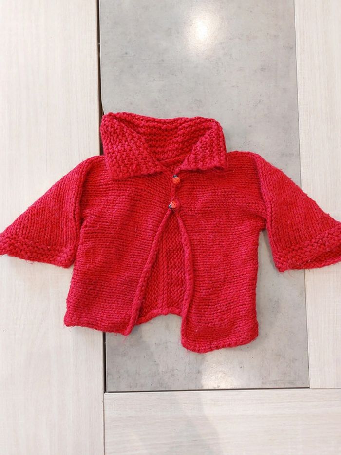 Veste en laine / 9-12 mois