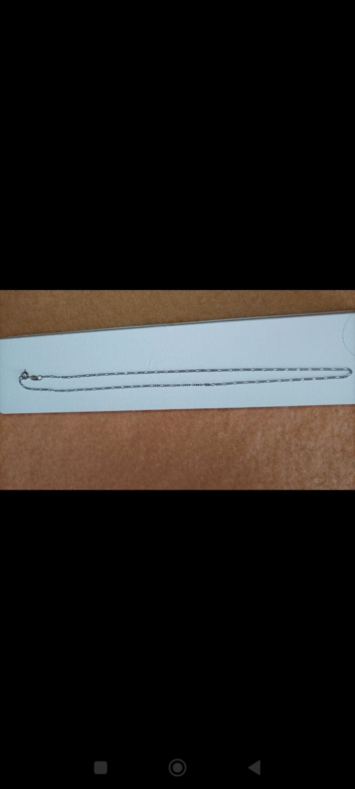 Collier argent 925 corbeille d'or - photo numéro 3