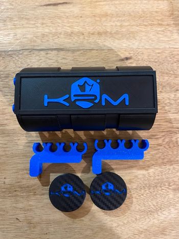 Récupérateur de fluide, support de durites x2, bouchon de cadre KRM
