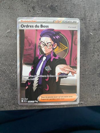 Ordres du Boss 256/217
