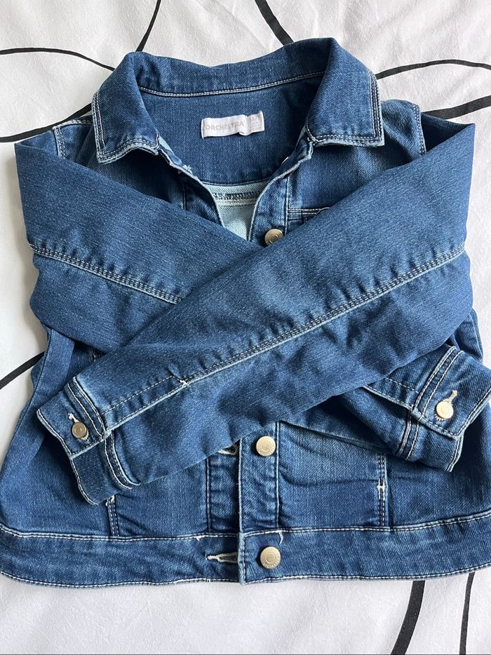 Veste en jeans fille - photo numéro 5