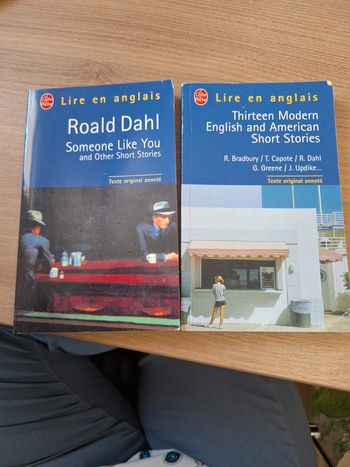 Lot 2 livre bilingues