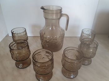 Service à orangeade