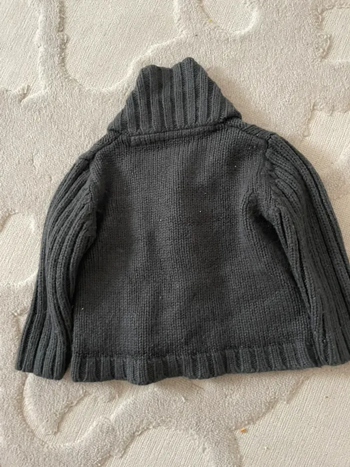 Gilet en laine bébé gemo 18mois - photo numéro 4